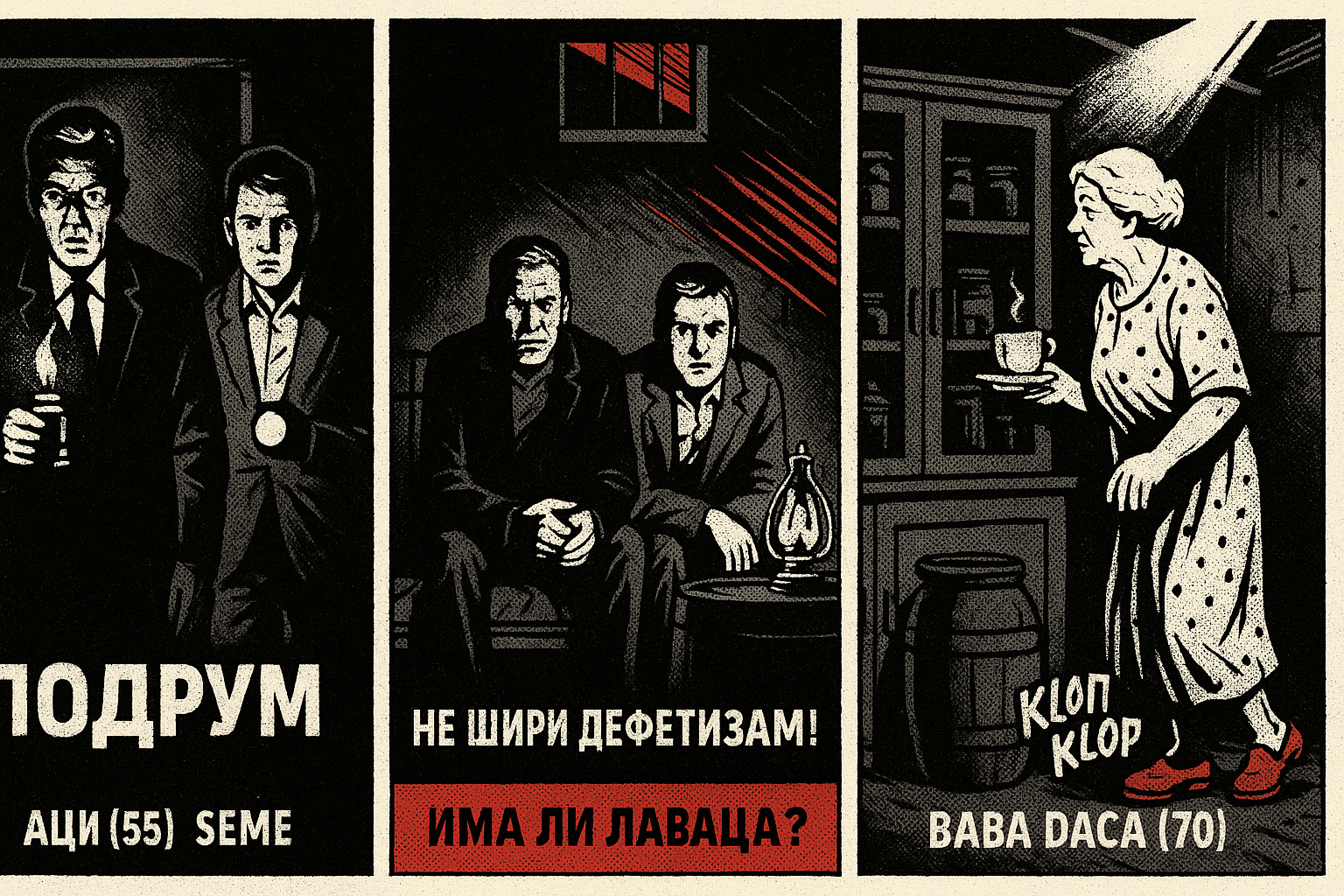 Министри во бегство