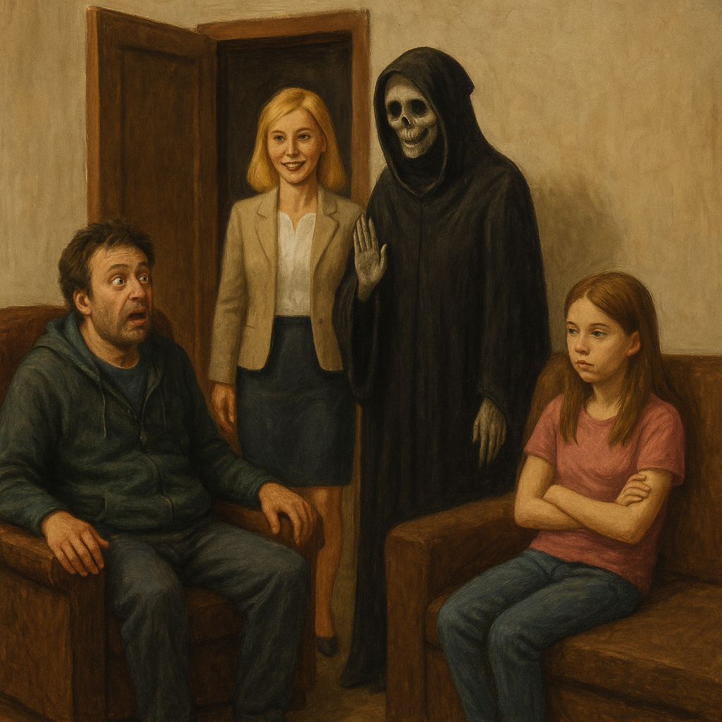 Смртта упаѓа во мешан брак